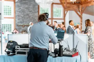 a wedding dj