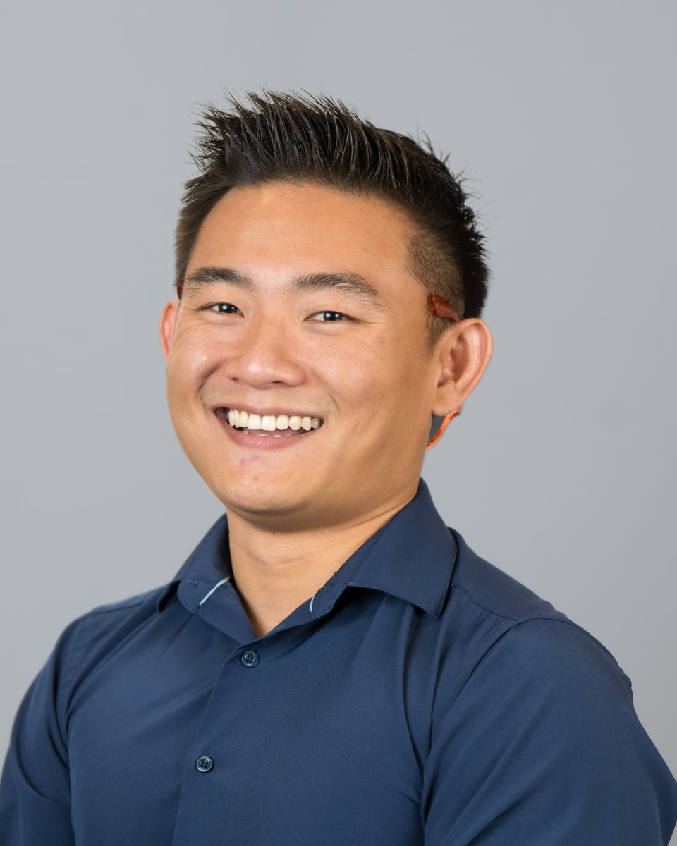 Corporate headshot photographed on-site by Baltimore Sound Entertainment