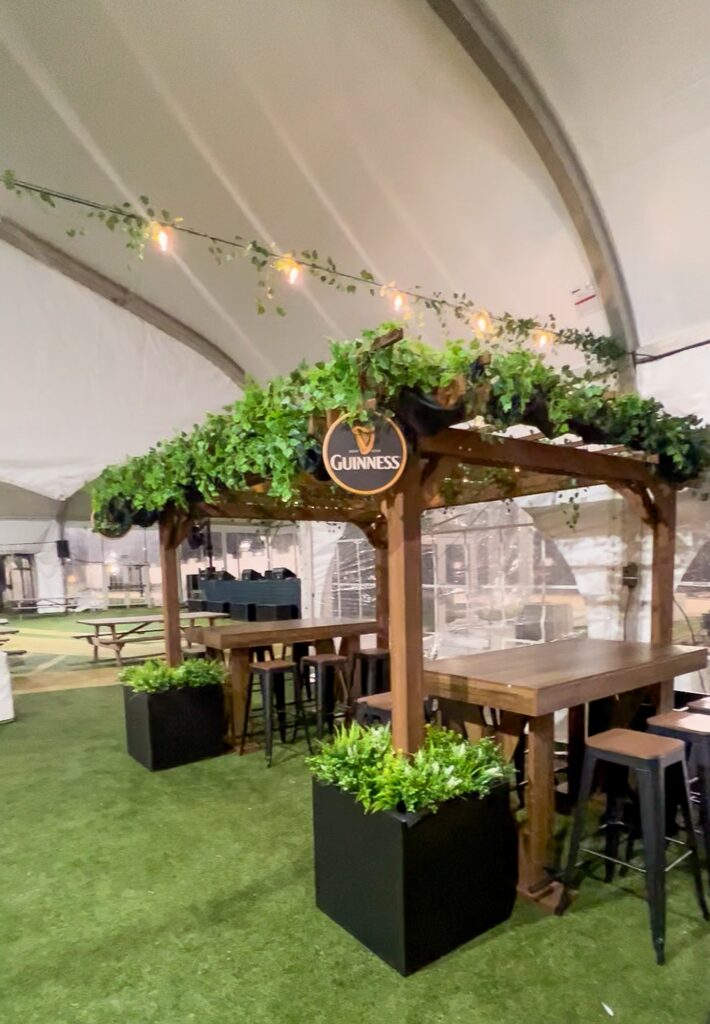 Guinness Open Gate St. Patrick’s Day Tent Build by BSE
